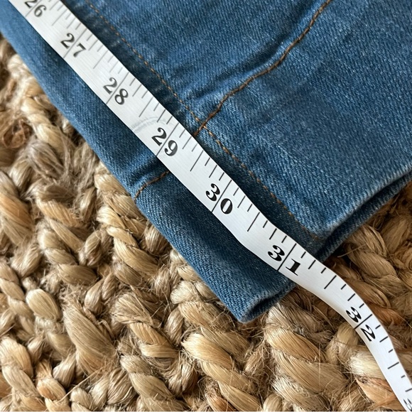 Comptoir Des Cotonniers Jeans Women 40 Flare Euro Hippie Boho 31 X 31 Stretch - Picture 8 of 15